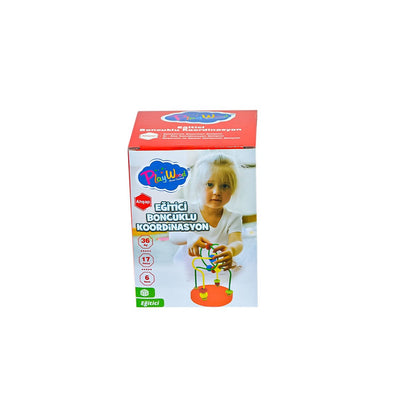 Ahşap Kutuda Mini Boncuklu Koordinasyon
