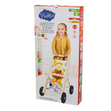 Ahşap Oyuncak Bebek Arabası
