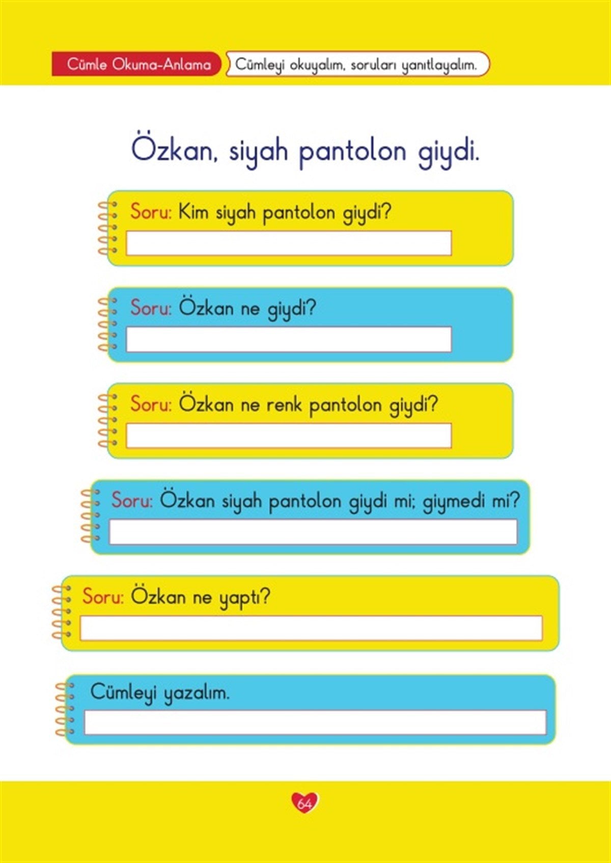 5N1K Temel Beceriler 2 Okuyorum Anlıyorum Yazıyorum Serisi