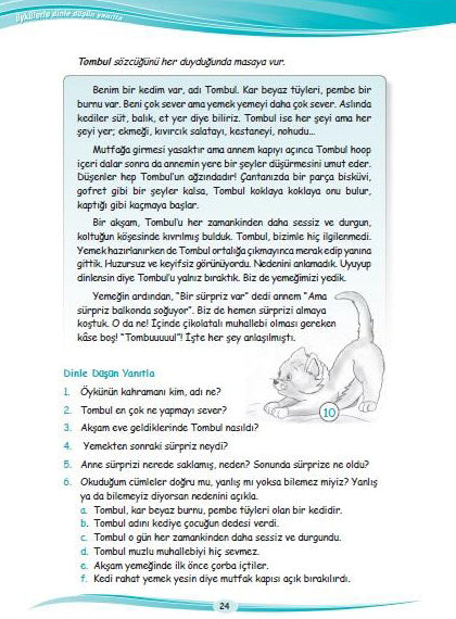 Öykülerle Dinle Düşün Yanıtla