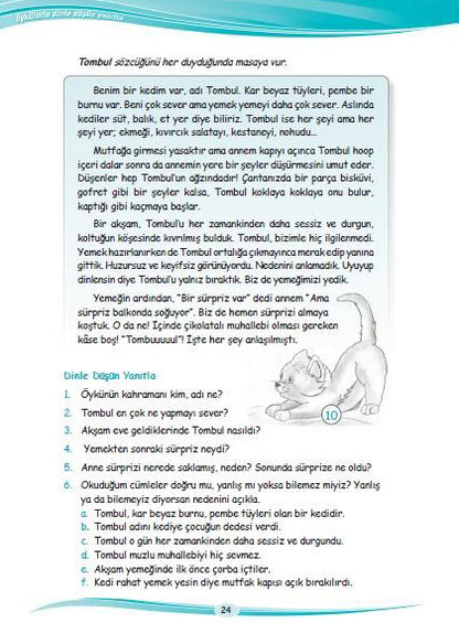 Öykülerle Dinle Düşün Yanıtla