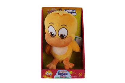 Sevimli Dostlar Müzikli Pelüş Oyuncak - Şaşkın Ördek (29 cm)