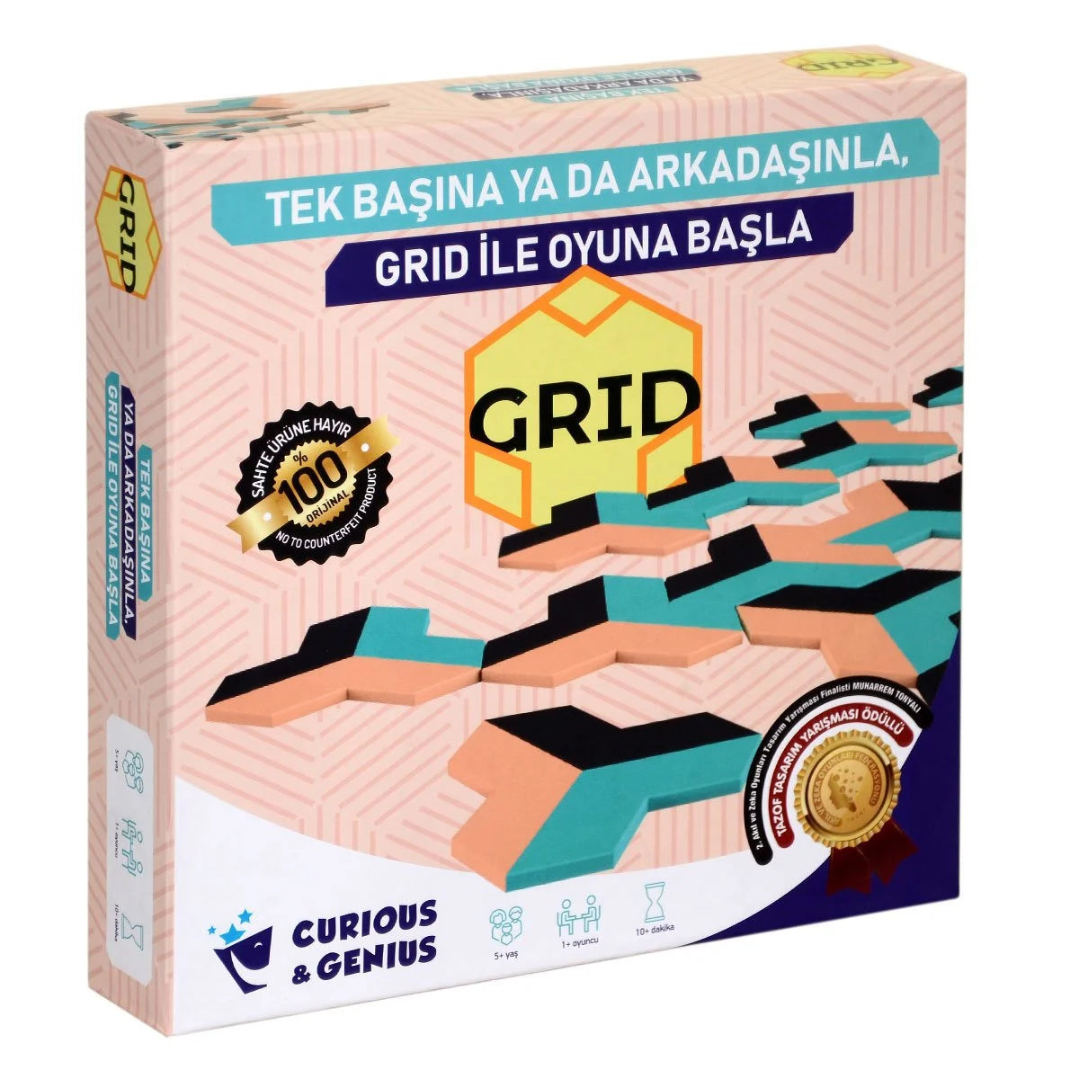 Grid: Desen ve Alan Stratejisi Oyunu