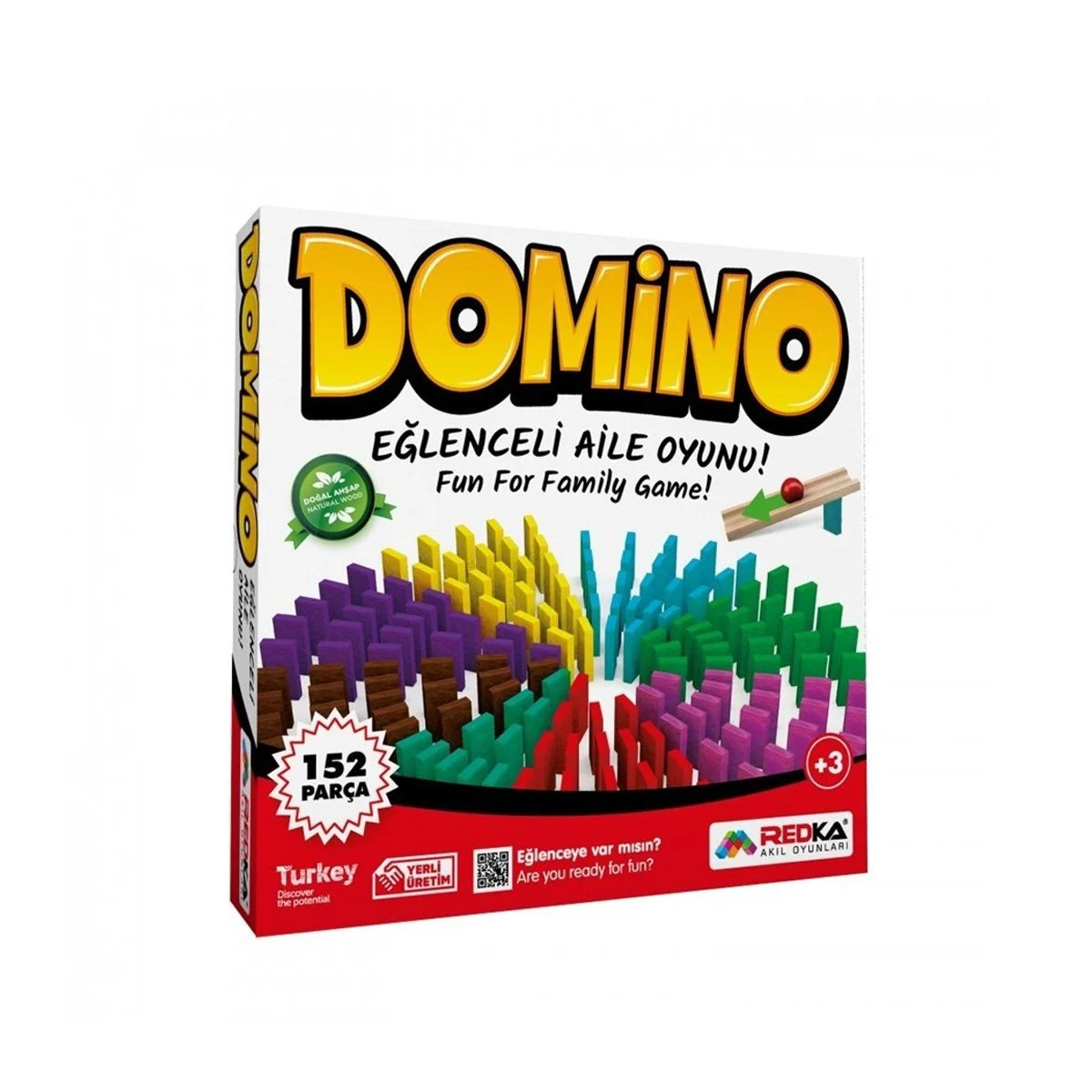 Redka Domino - 152 Parça Eğlence Seti