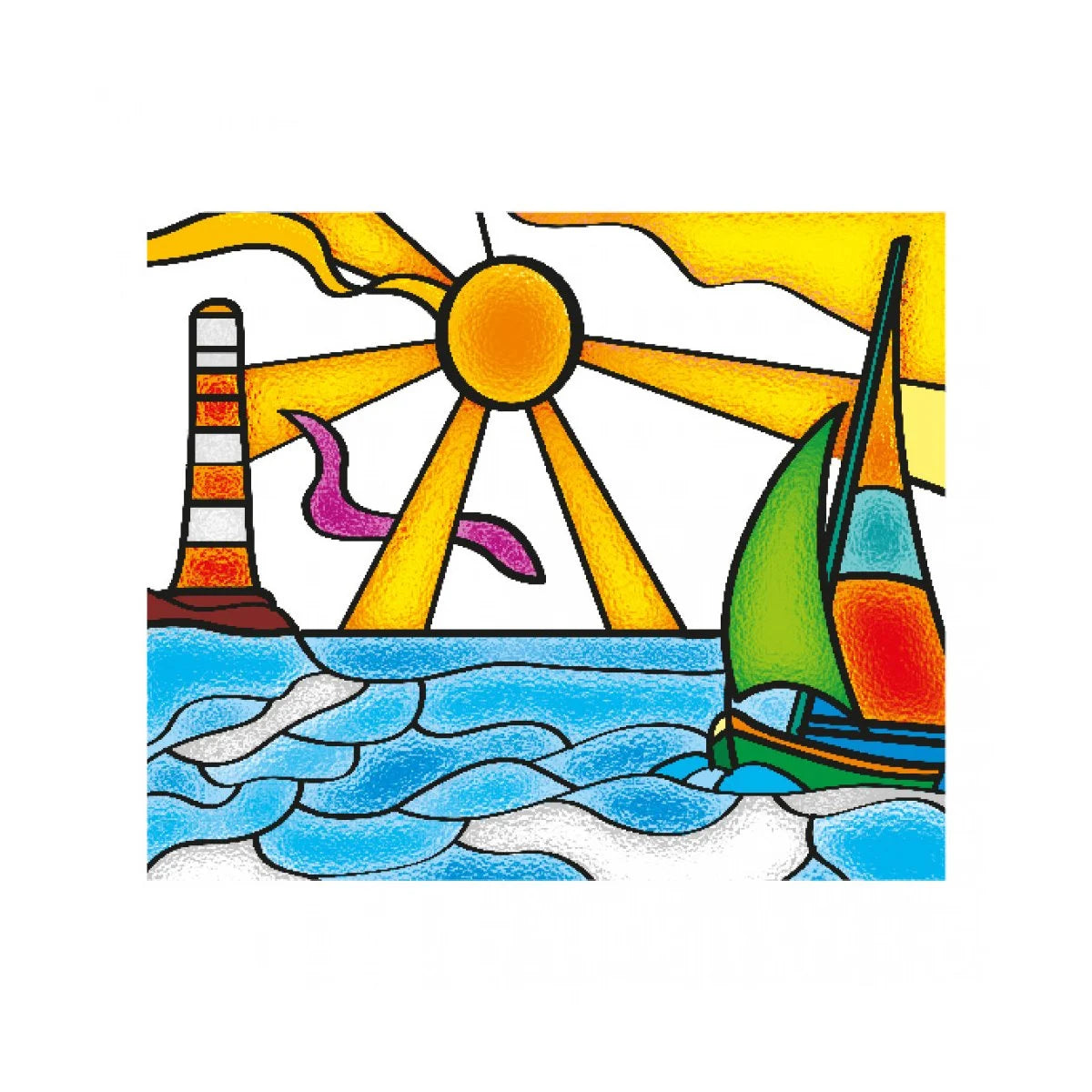KumToys Cam Vitray - Glass Painting / +6 yaş