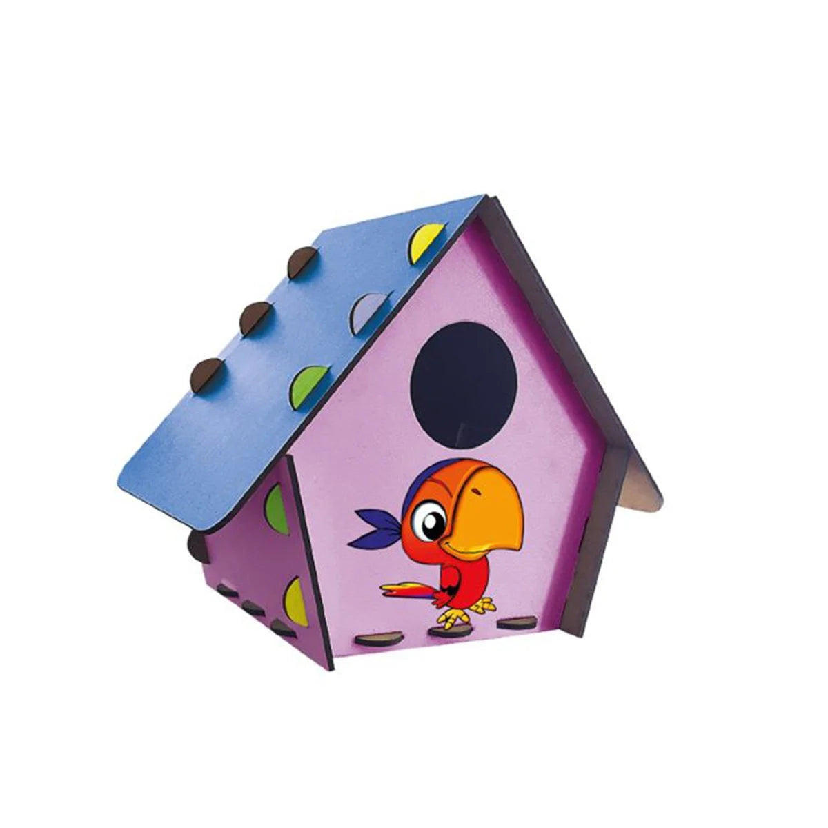 Kumtoys Kuş Evi – Kendi Yuvanı İnşa Et ve Boya!