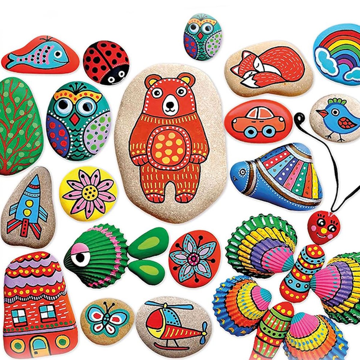 Taş Boyama - Stone Painting / +6 yaş