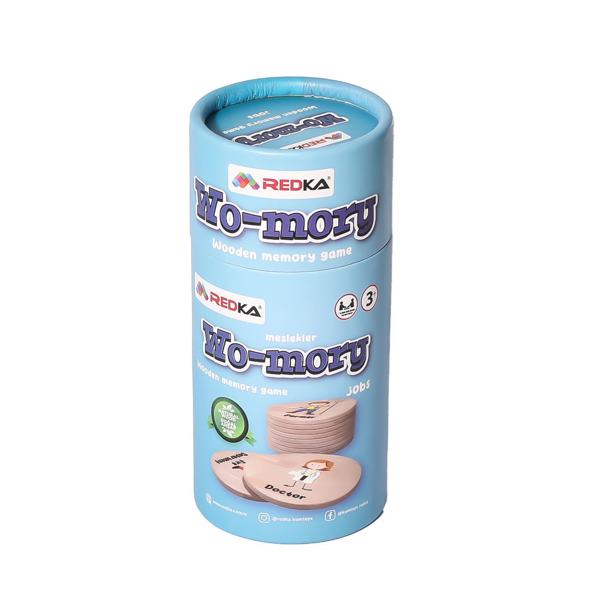 Redka Wo-mory Ahşap Hafıza Oyunu