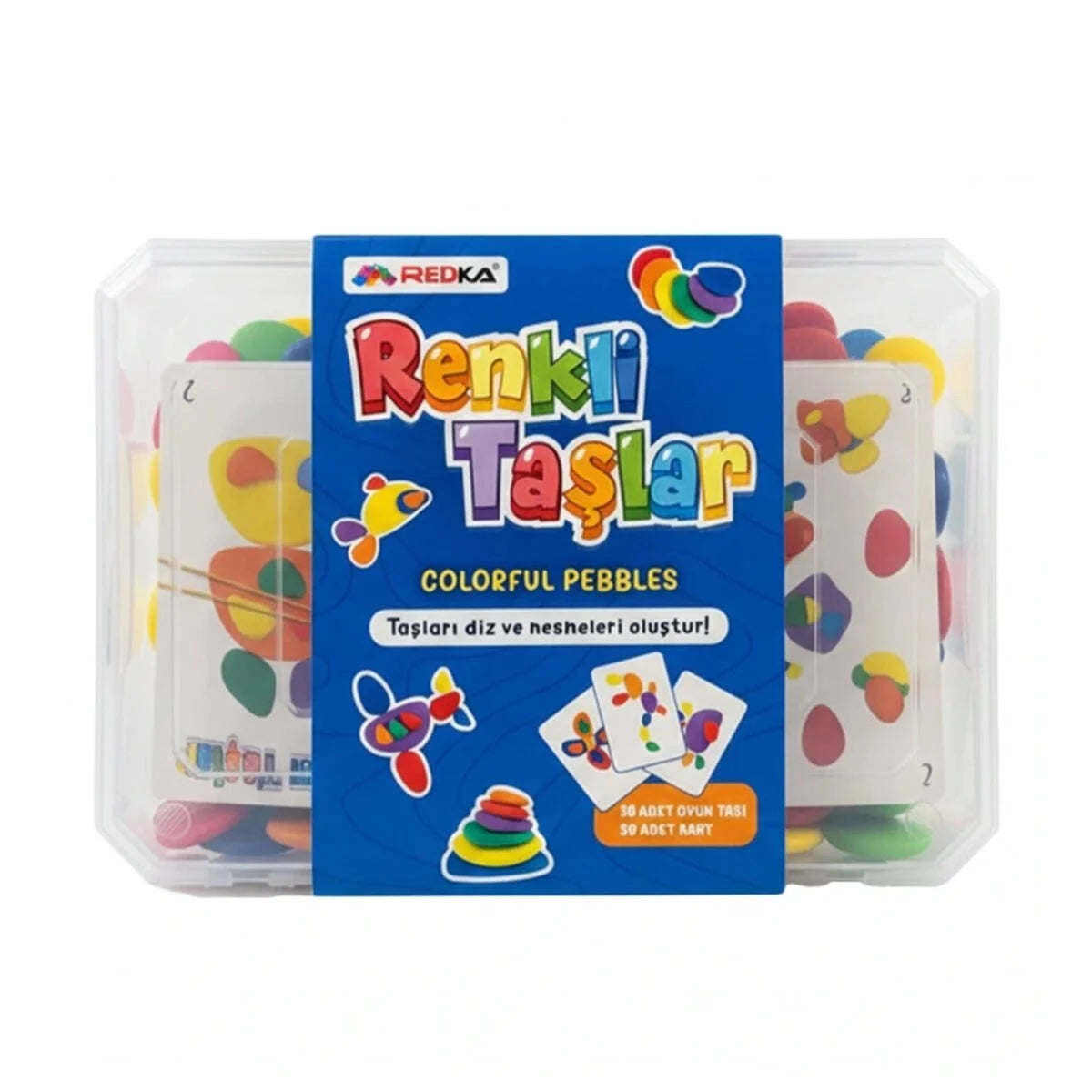 Redka Renkli Taşlar – Montessori İlhamlı Denge ve Tasarım Oyunu