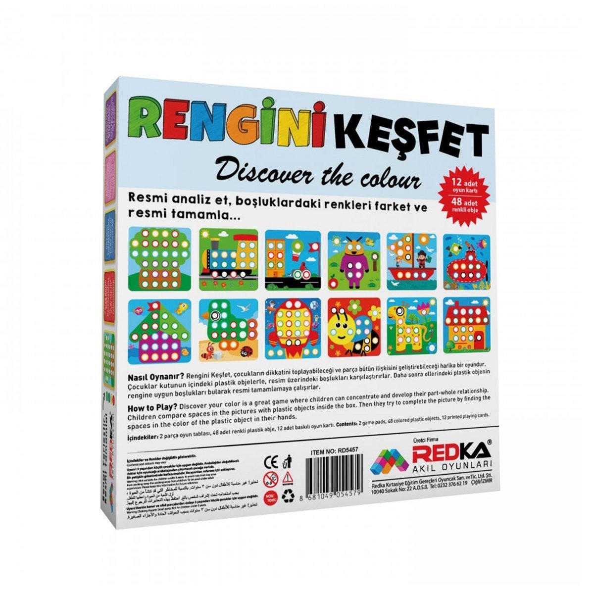 Redka, Rengini Keşfet / +2 yaş