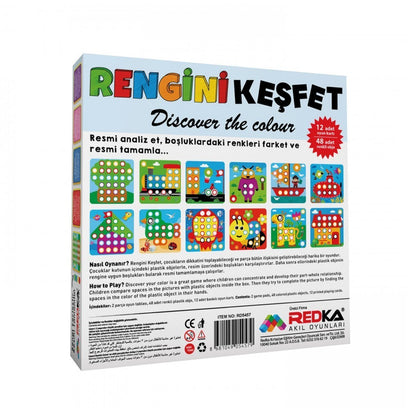 Redka, Rengini Keşfet / +2 yaş