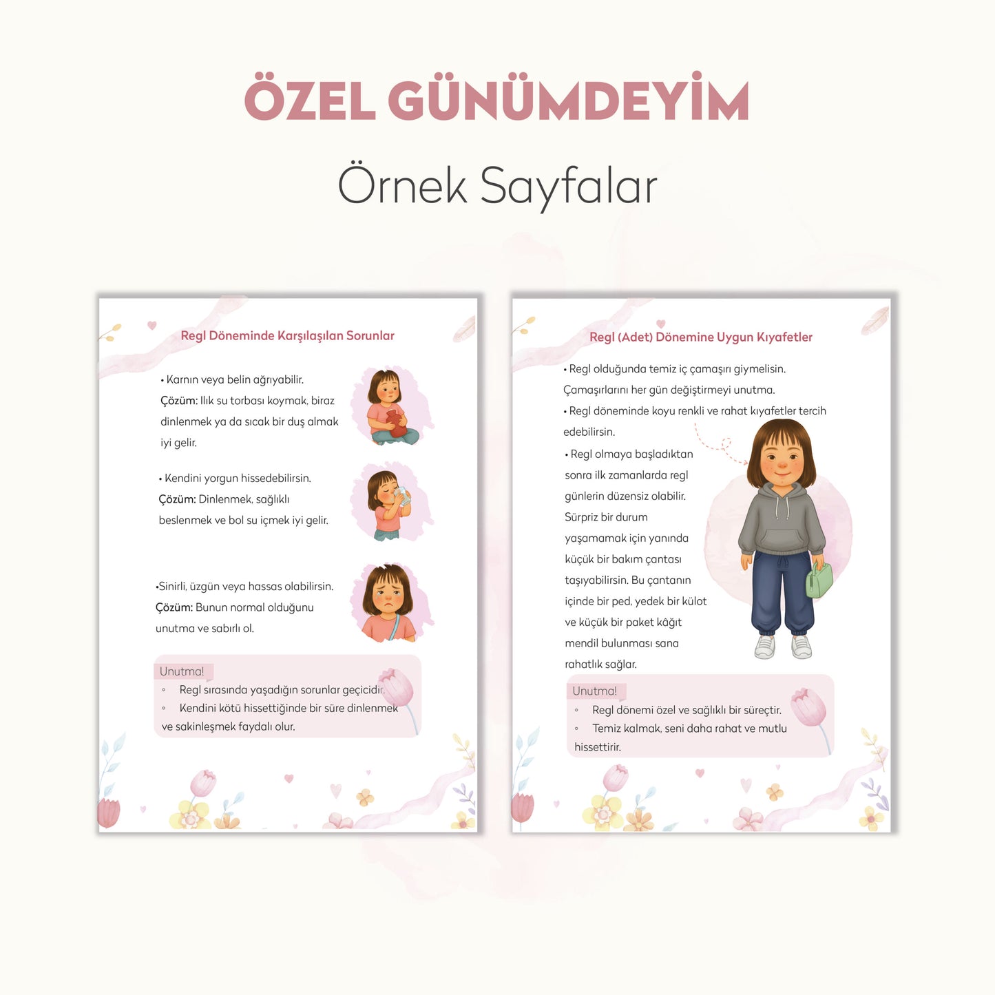 Özel Günümdeyim: Özel Kızlar Büyüyor – Ergenlik ve Hijyen Rehberi
