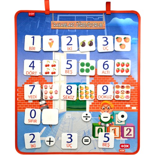 Rakamları Öğreniyorum: Matematik Dünyasına Eğlenceli Bir Başlangıç!