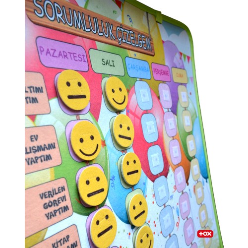 Sorumluluk Çizelgem Panosu: Başarıyı Alışkanlığa Dönüştürün!