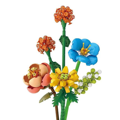 LOZ Eternal Flowers: "Alacakaranlık Turuncu Işık" – Sanat ve Mühendisliğin Zarif Buluşması!